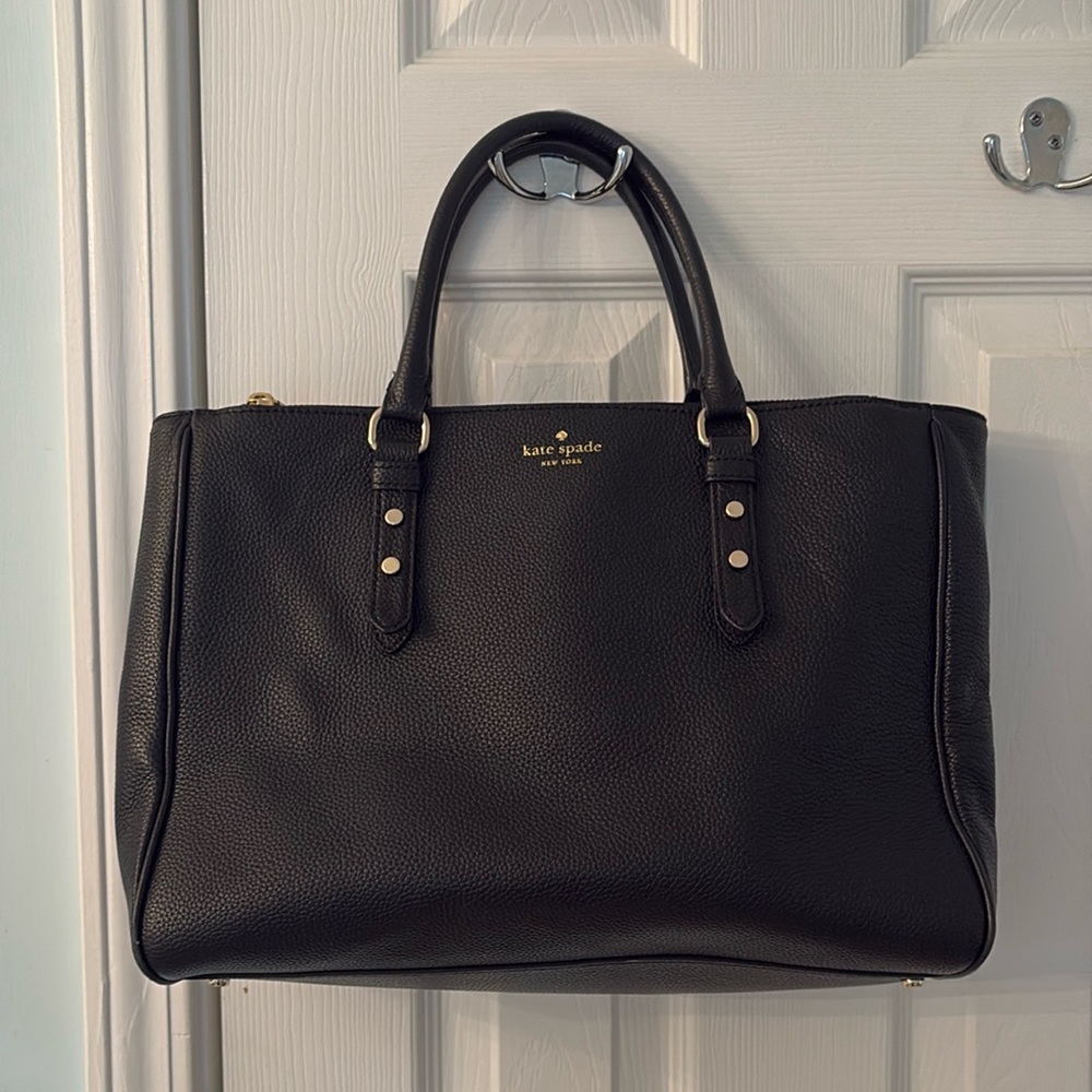 Black Kate Spade Mulberry Street Bag